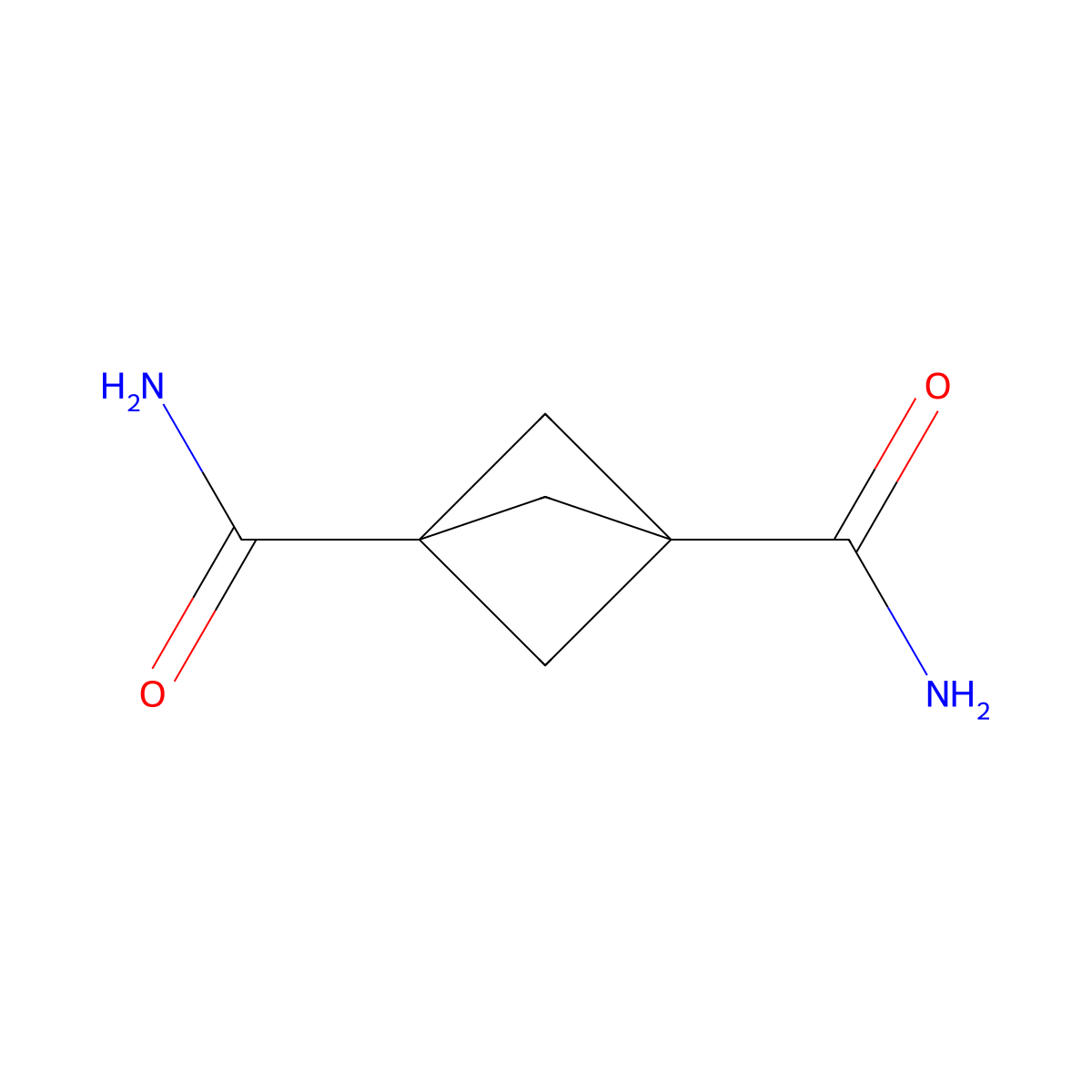 Bicyclo[1.1.1]pentane-1,3-dicarboxamide molecular structure, CAS 1379318-53-2