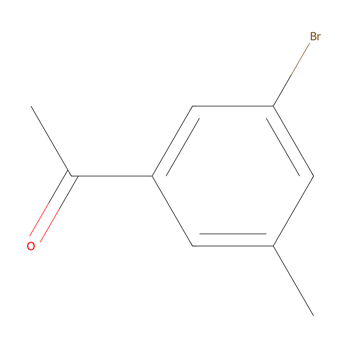 1-(3-Bromo-5-methylphenyl)ethanone molecular structure, CAS 1379325-64-0