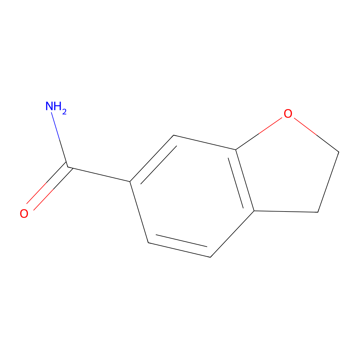 2,3-Dihydrobenzofuran-6-carboxamide molecular structure, CAS 1379329-12-0