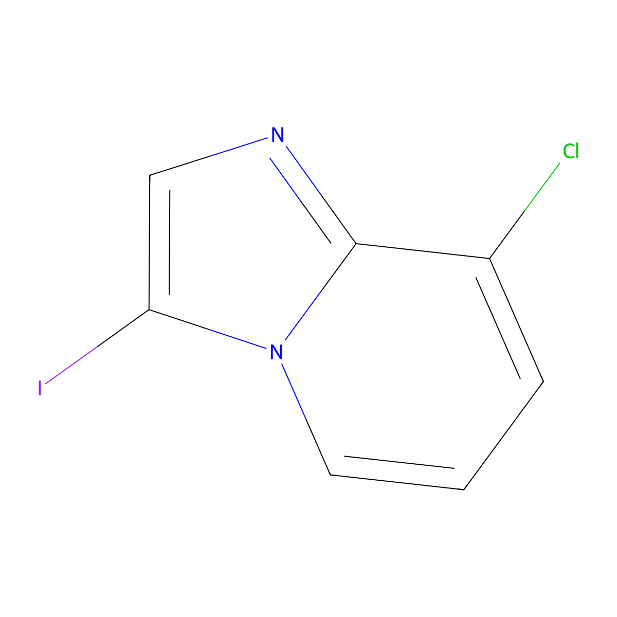8-Chloro-3-iodoimidazo[1,2-a]pyridine molecular structure, CAS 1379347-06-4