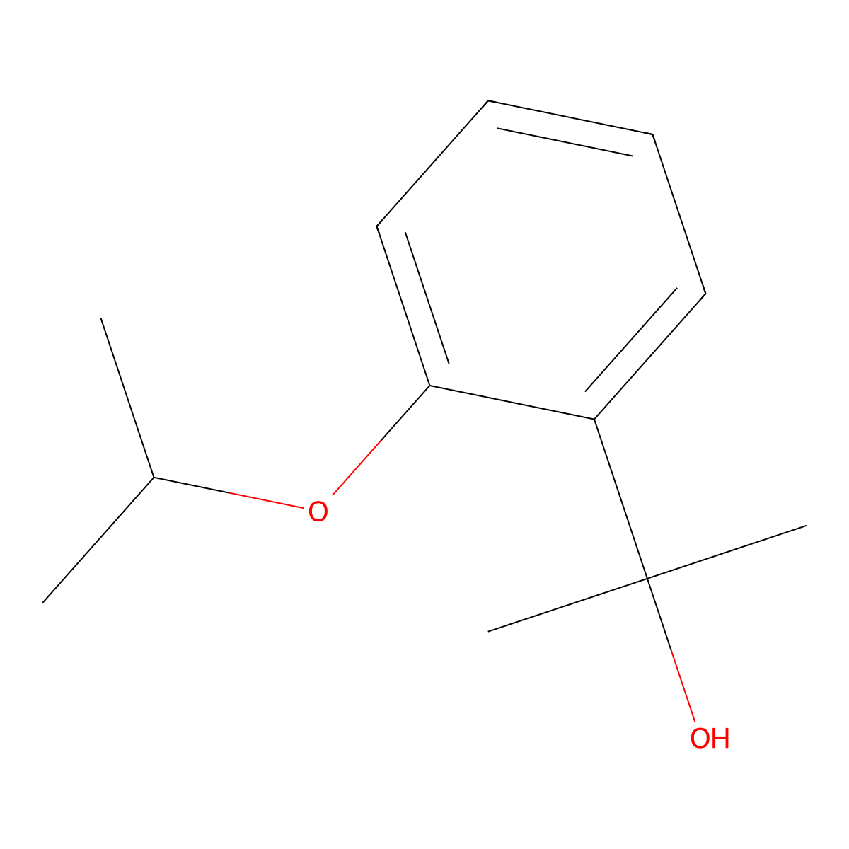 2-(2-Isopropoxyphenyl)propan-2-OL molecular structure, CAS 1379354-00-3