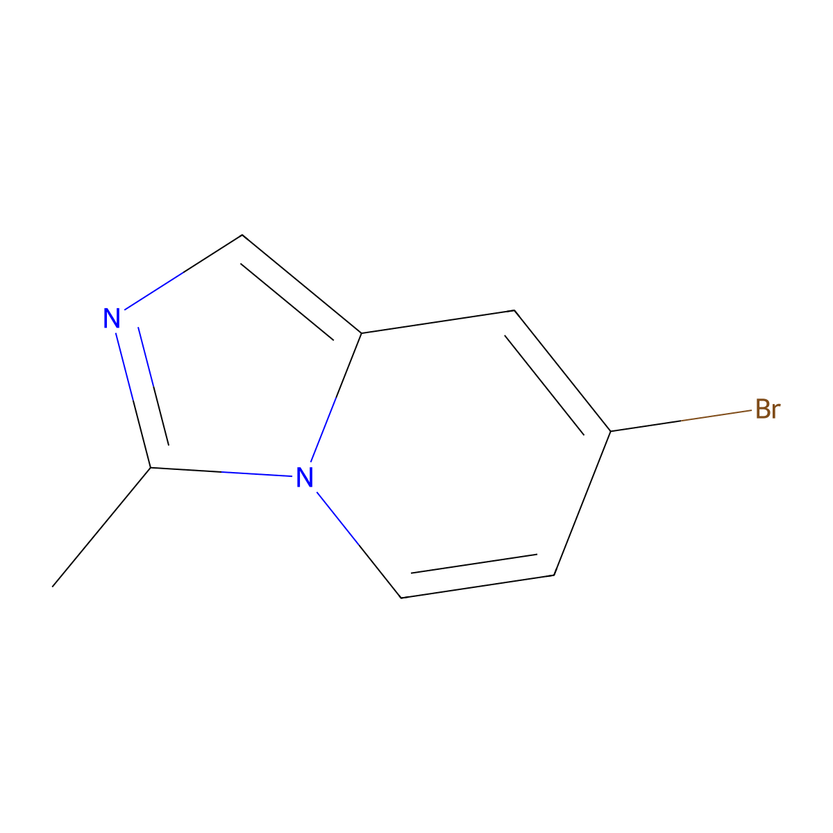 7-Bromo-3-methylimidazo[1,5-a]pyridine molecular structure, CAS 1379355-19-7