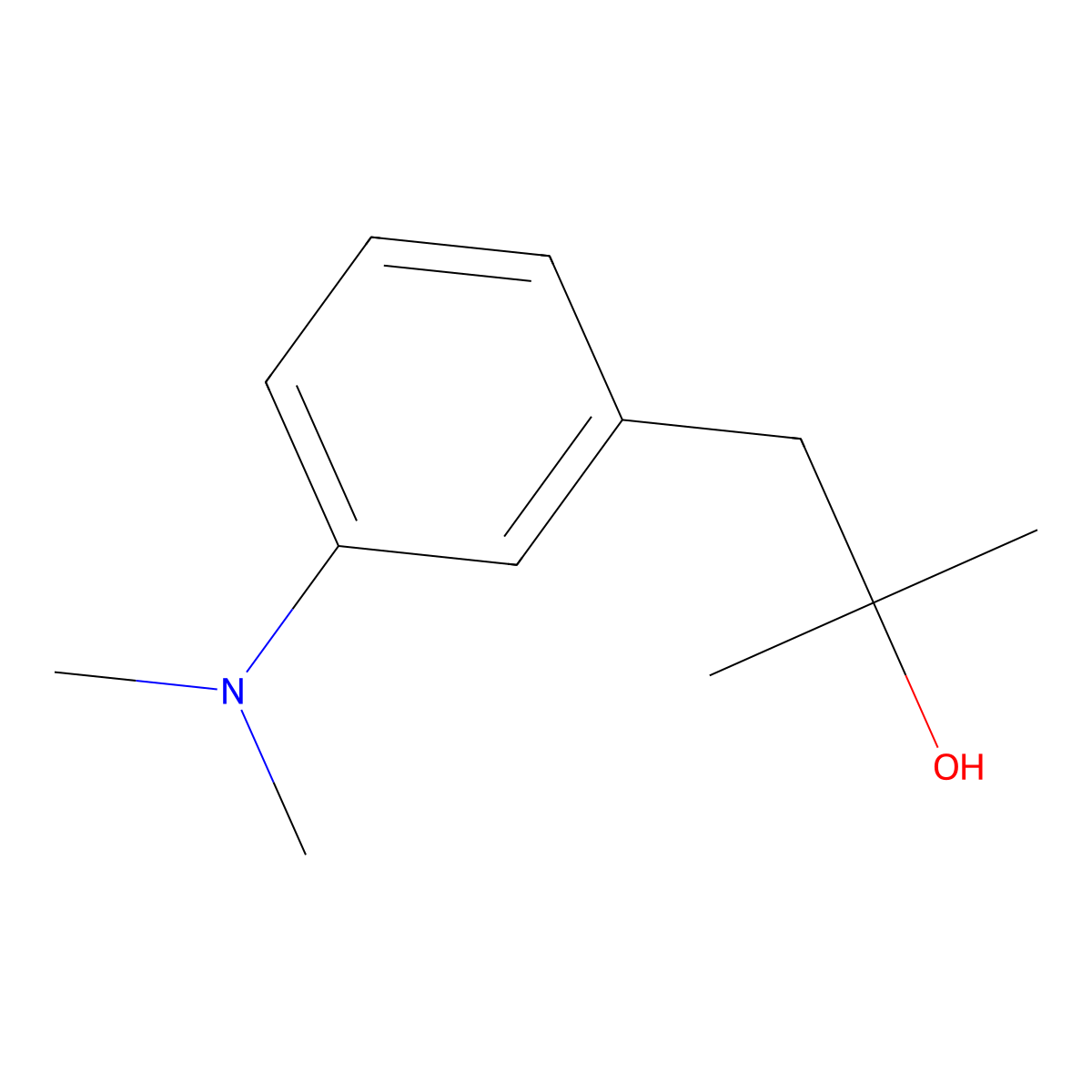 1-[3-(Dimethylamino)phenyl]-2-methyl-2-propanol molecular structure, CAS 1379355-49-3