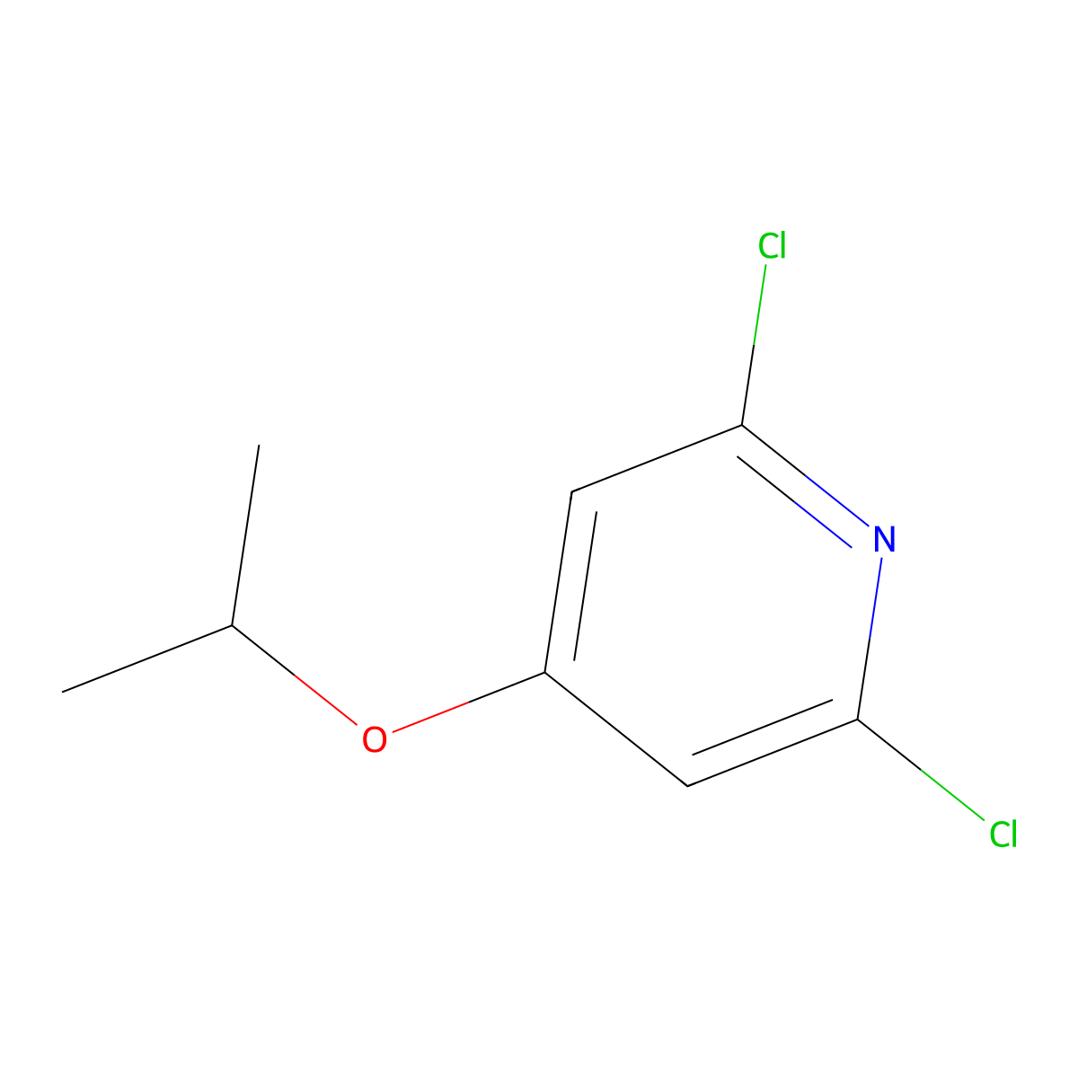 2,6-Dichloro-4-isopropoxy-pyridine molecular structure, CAS 1379357-02-4