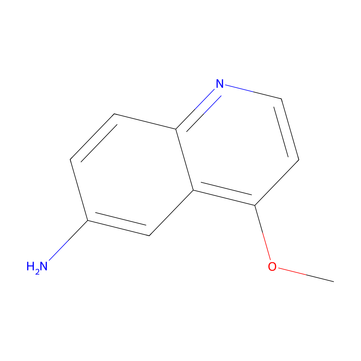 4-Methoxyquinolin-6-amine molecular structure, CAS 1379363-18-4