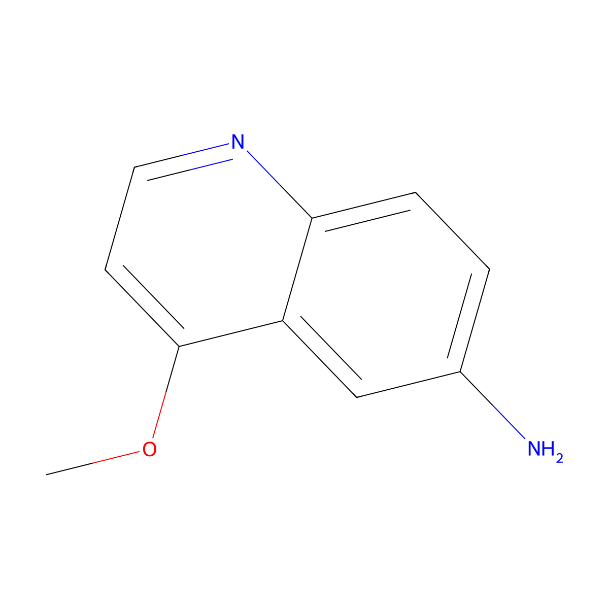 4-Methoxyquinolin-6-amine molecular structure, CAS 1379363-18-4