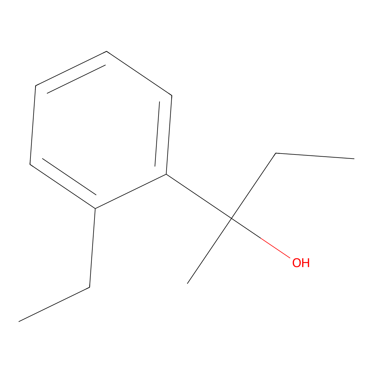 2-(2-Ethylphenyl)-2-butanol molecular structure, CAS 1379364-58-5