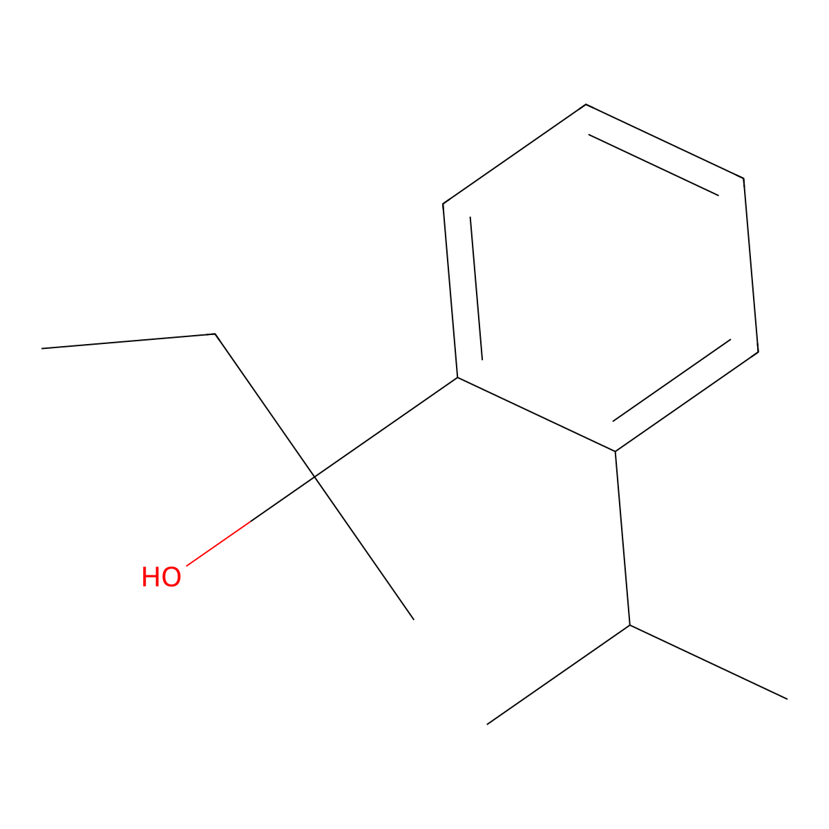 2-(2-iso-Propylphenyl)-2-butanol molecular structure, CAS 1379366-76-3