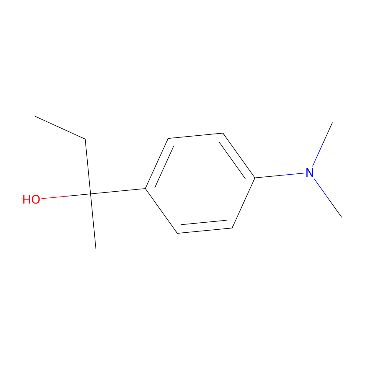 2-[4-(Dimethylamino)phenyl]-2-butanol molecular structure, CAS 1379369-67-1