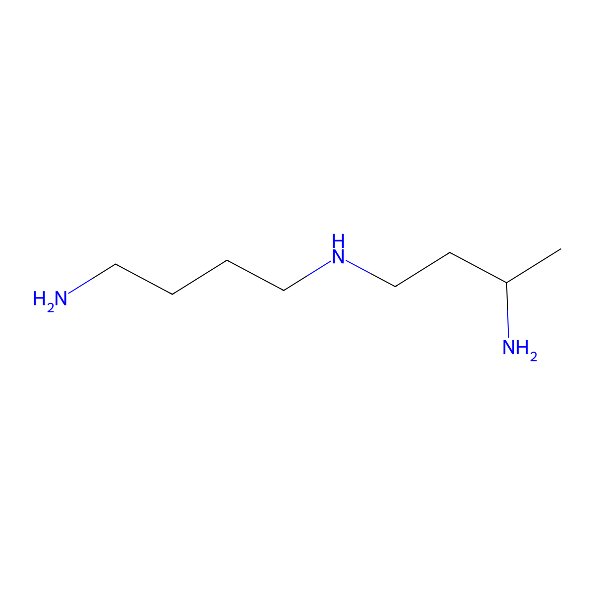 1-Methylspermidine molecular structure, CAS 137946-02-2