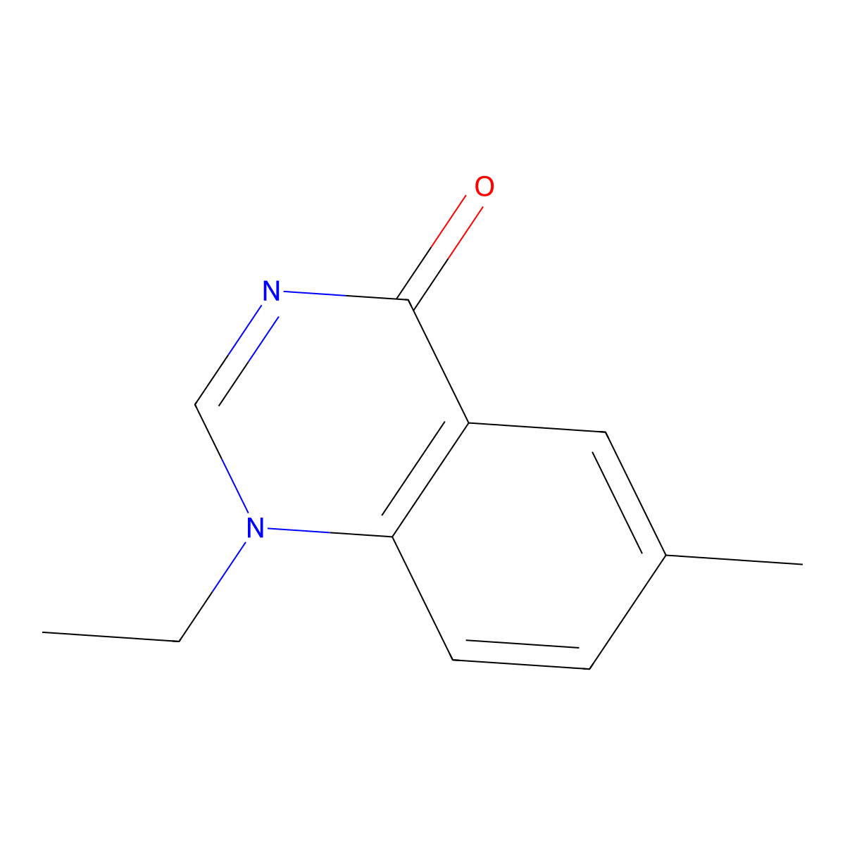 1-Ethyl-6-methylquinazolin-4(1H)-one molecular structure, CAS 1379685-35-4
