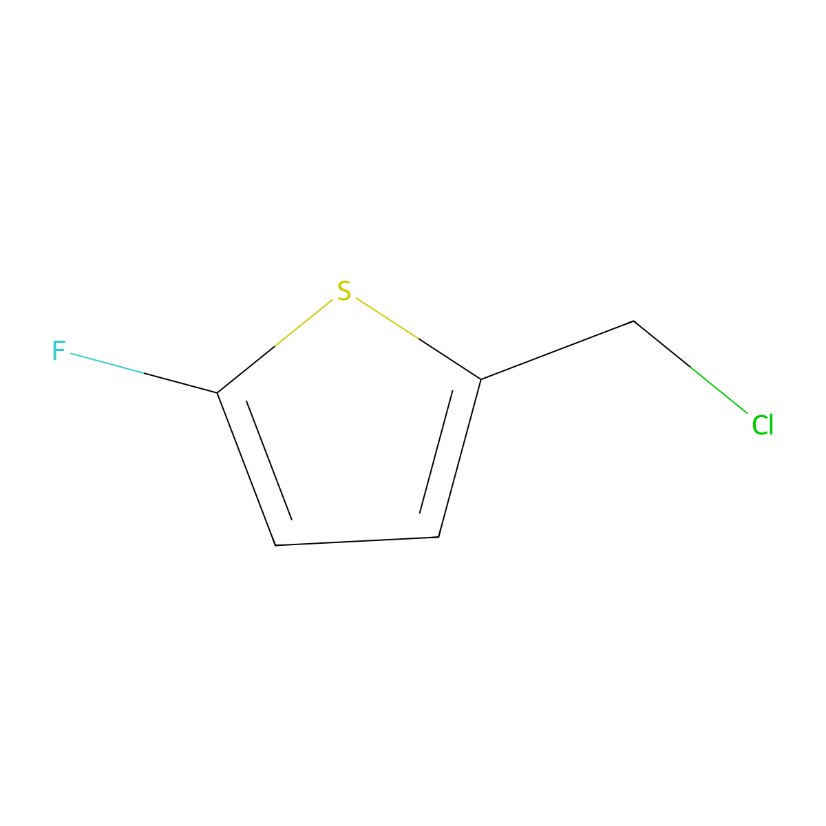 2-(Chloromethyl)-5-fluorothiophene molecular structure, CAS 1379689-80-1