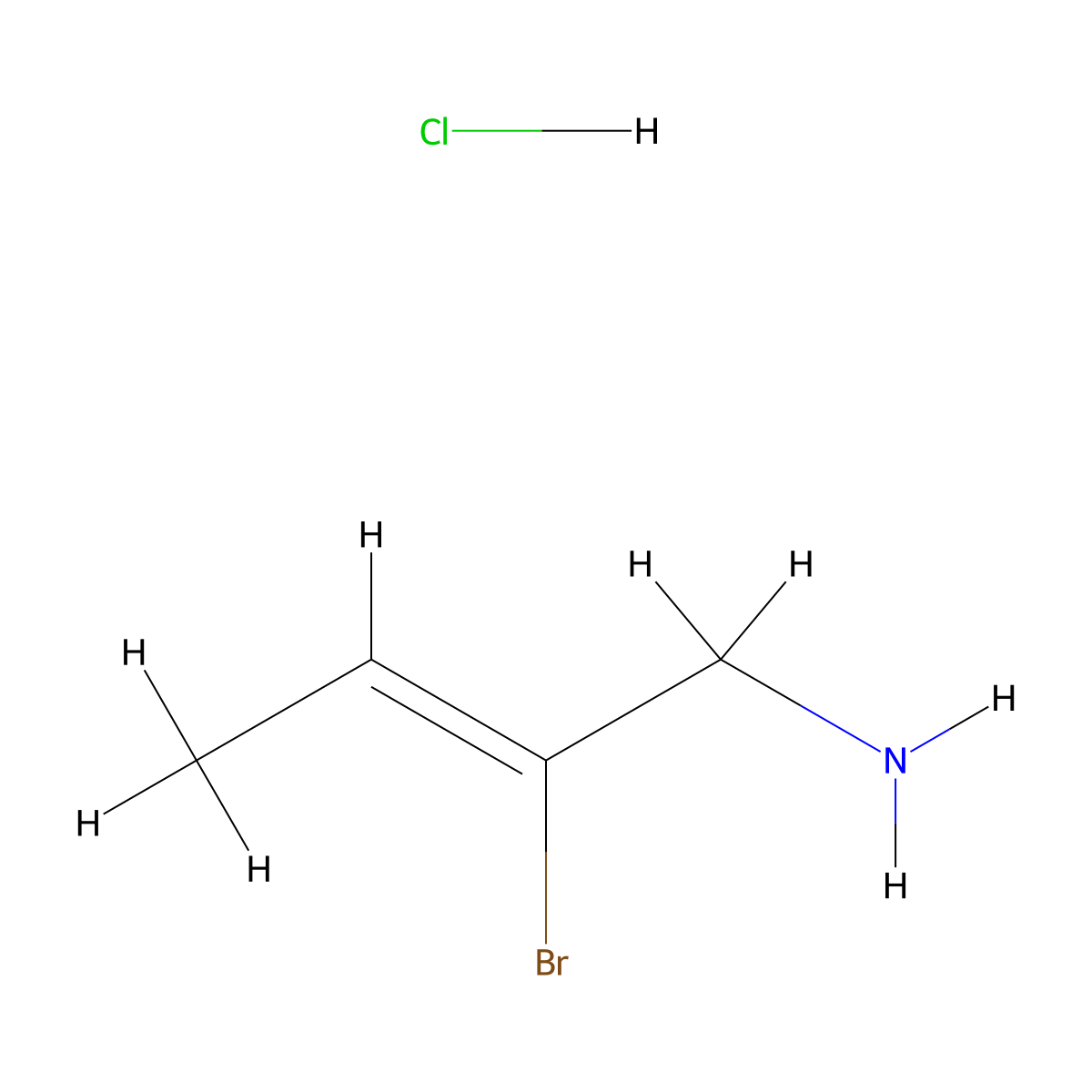 (2Z)-2-bromobut-2-en-1-amine hydrochloride molecular structure, CAS 1379799-50-4