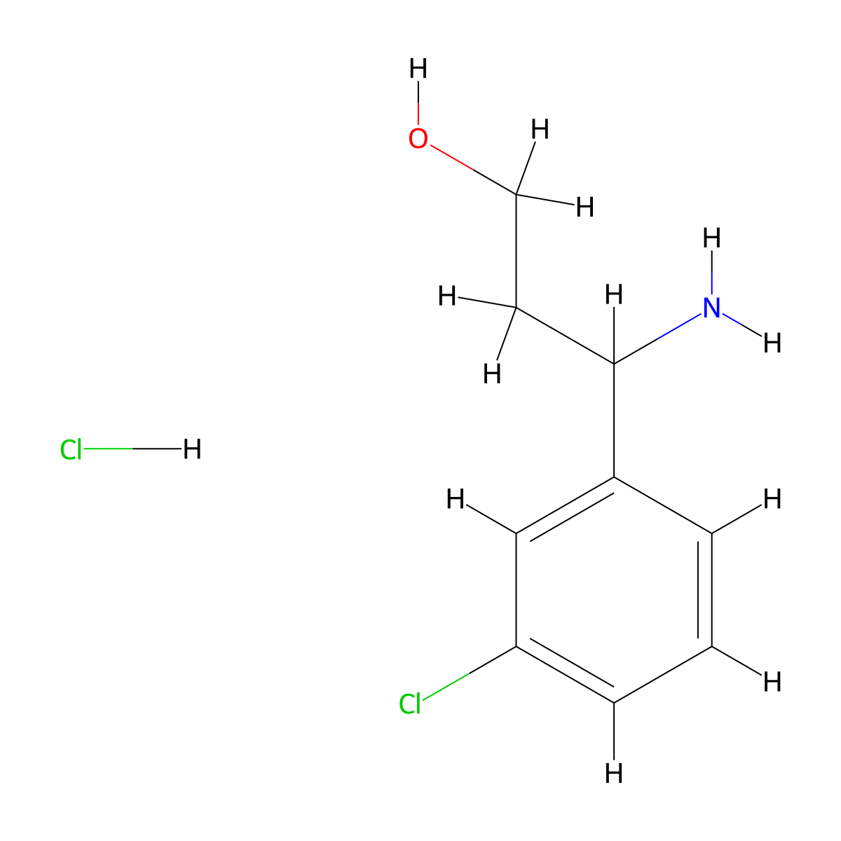 3-Amino-3-(3-chlorophenyl)propan-1-OL hcl molecular structure, CAS 1379937-30-0