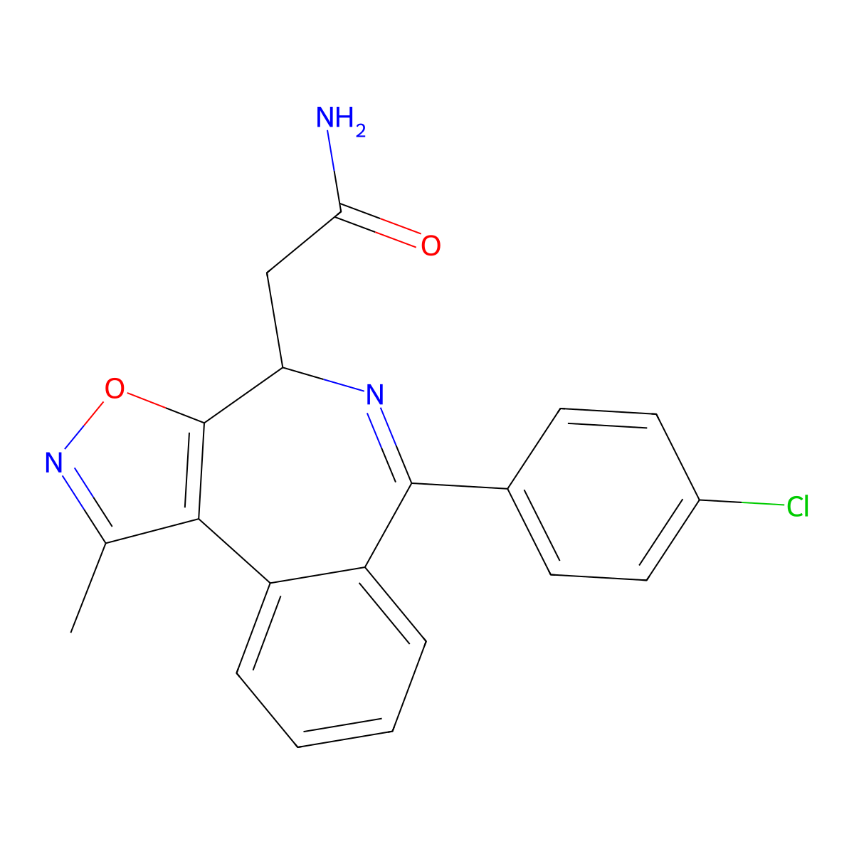 Pelabresib Anhydrous molecular structure, CAS 1380087-89-7