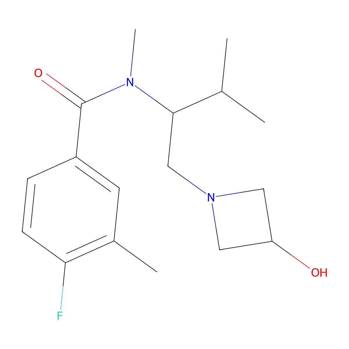 Azd-2927 molecular structure, CAS 1380100-86-6