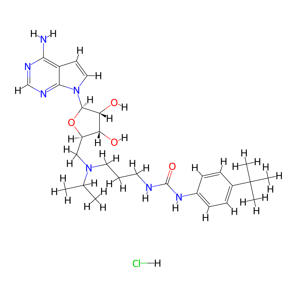 EPZ004777 hydrochloride molecular structure, CAS 1380316-03-9