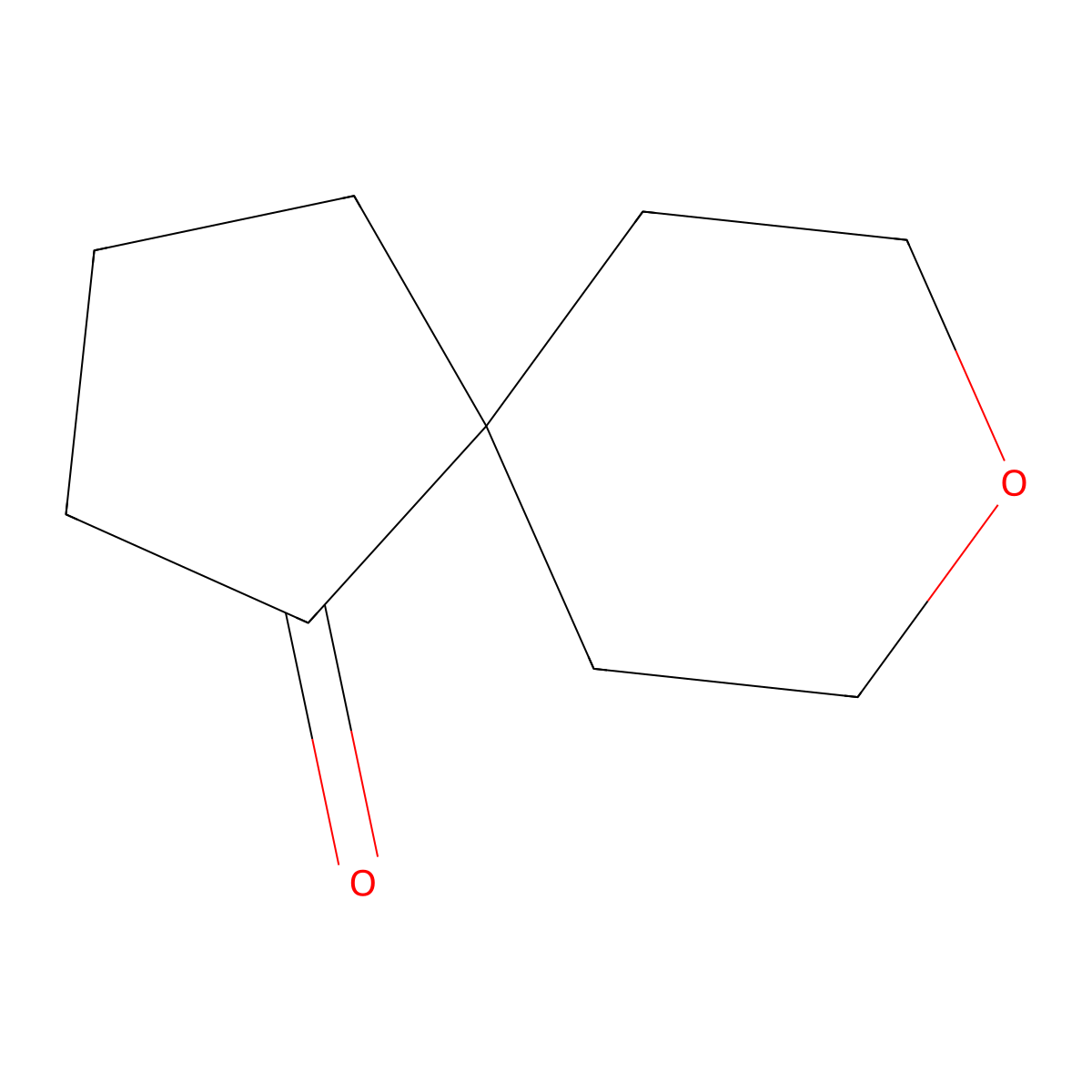 8-Oxaspiro[4.5]decan-1-one molecular structure, CAS 1380389-10-5