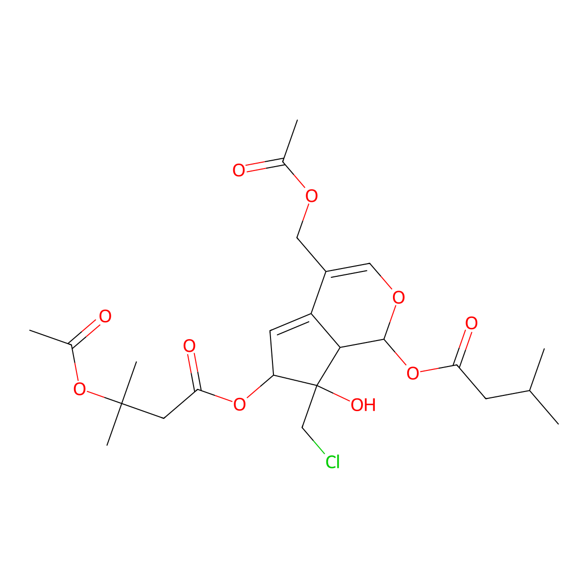 Valeriandoid B molecular structure, CAS 1380399-57-4