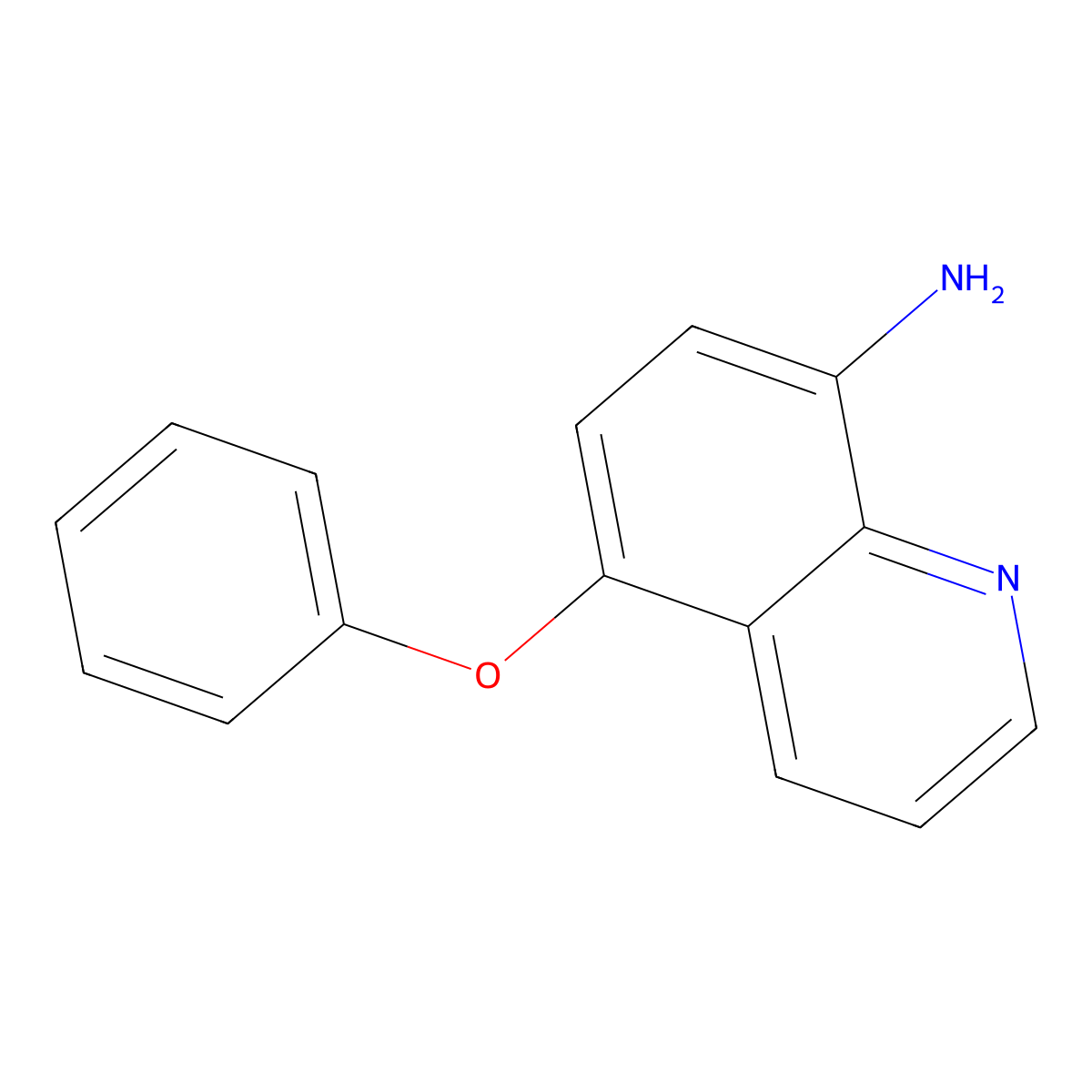 5-Phenoxyquinolin-8-amine molecular structure, CAS 138042-89-4