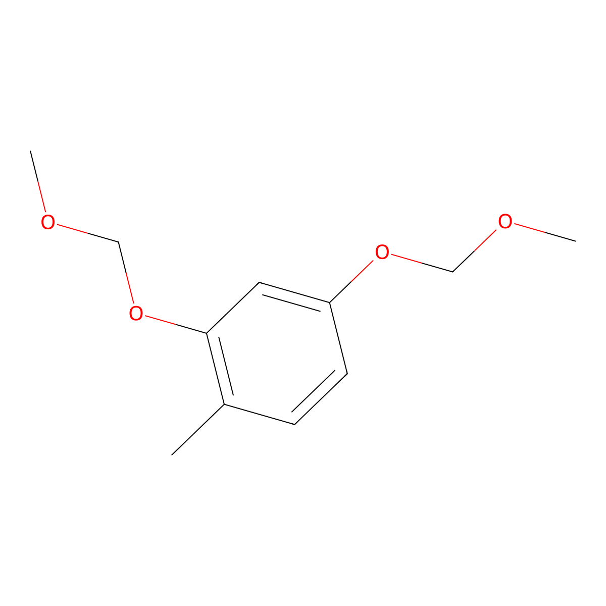 2,4-Bis(methoxymethoxy)-1-methylbenzene molecular structure, CAS 1380698-48-5