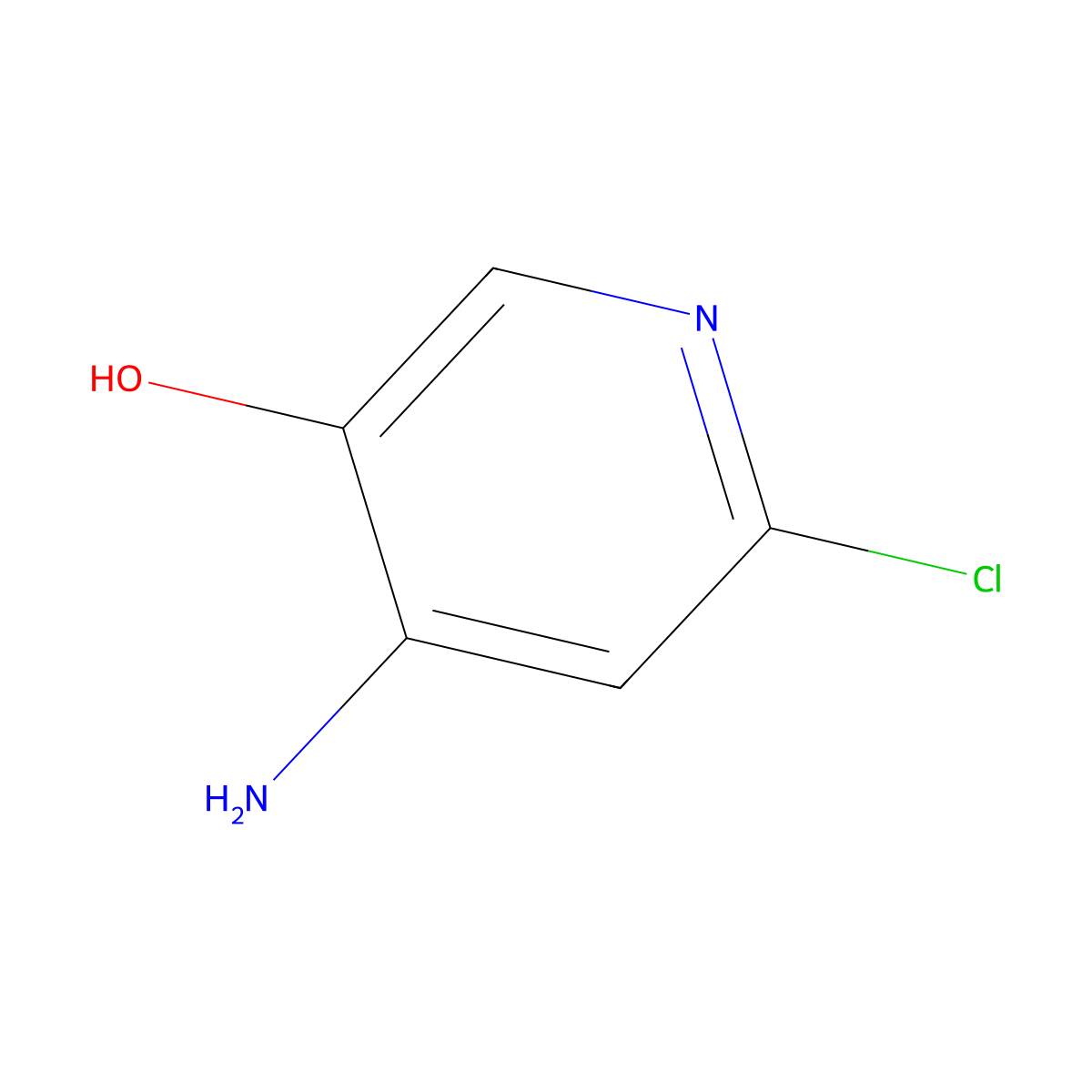 4-Amino-6-chloropyridin-3-ol molecular structure, CAS 138084-65-8