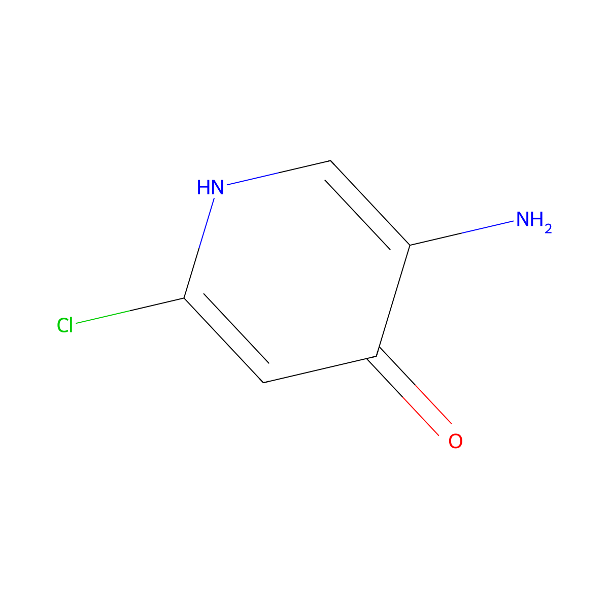 5-Amino-2-chloropyridin-4-ol molecular structure, CAS 138084-66-9