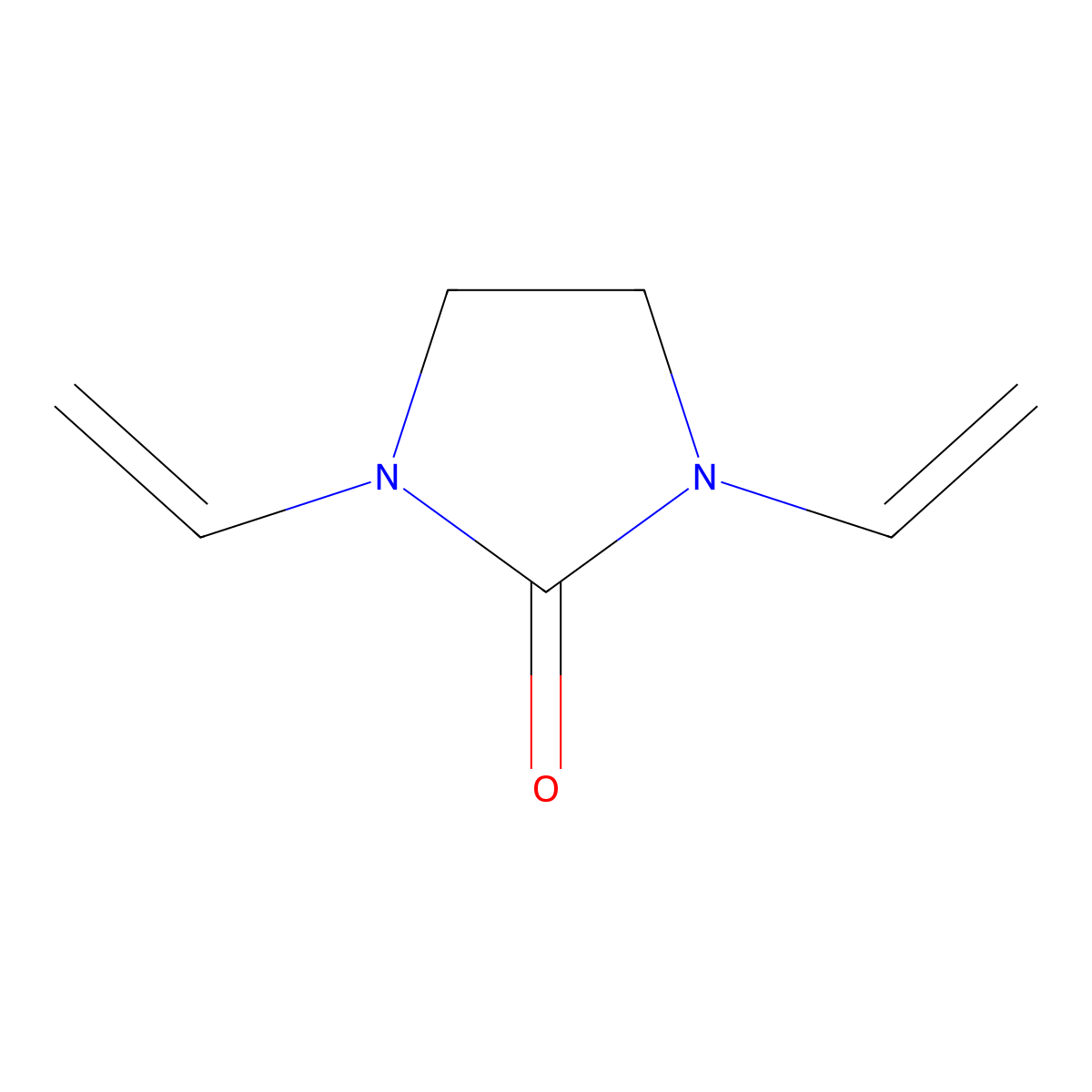 1,3-Divinylimidazolidin-2-one molecular structure, CAS 13811-50-2