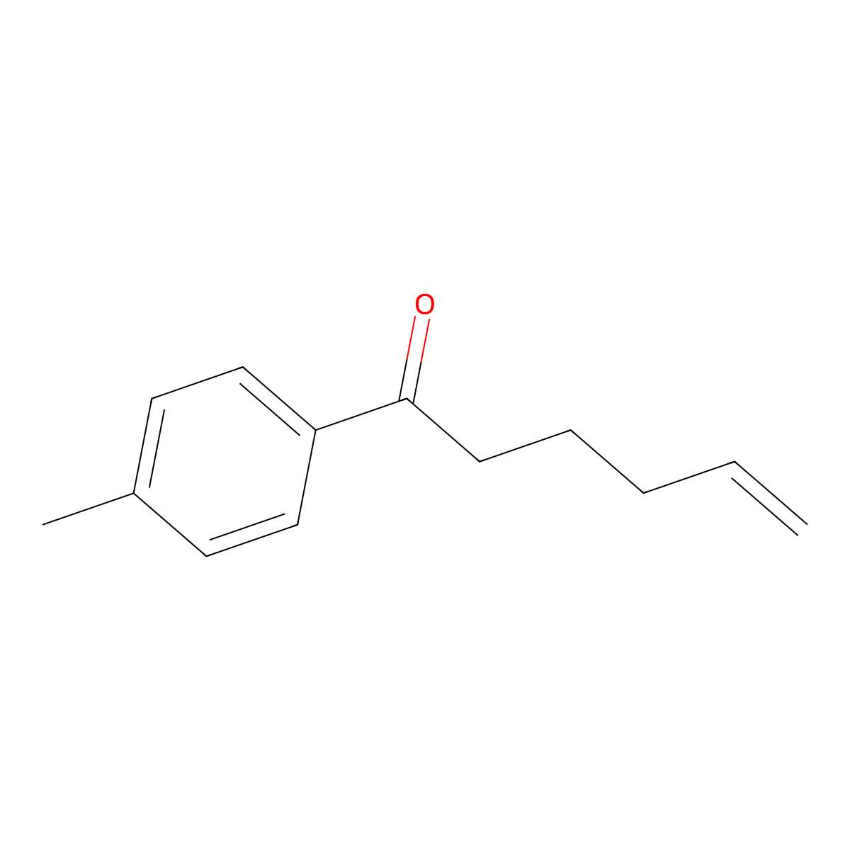 1-(P-Tolyl)hex-5-EN-1-one molecular structure, CAS 138174-24-0