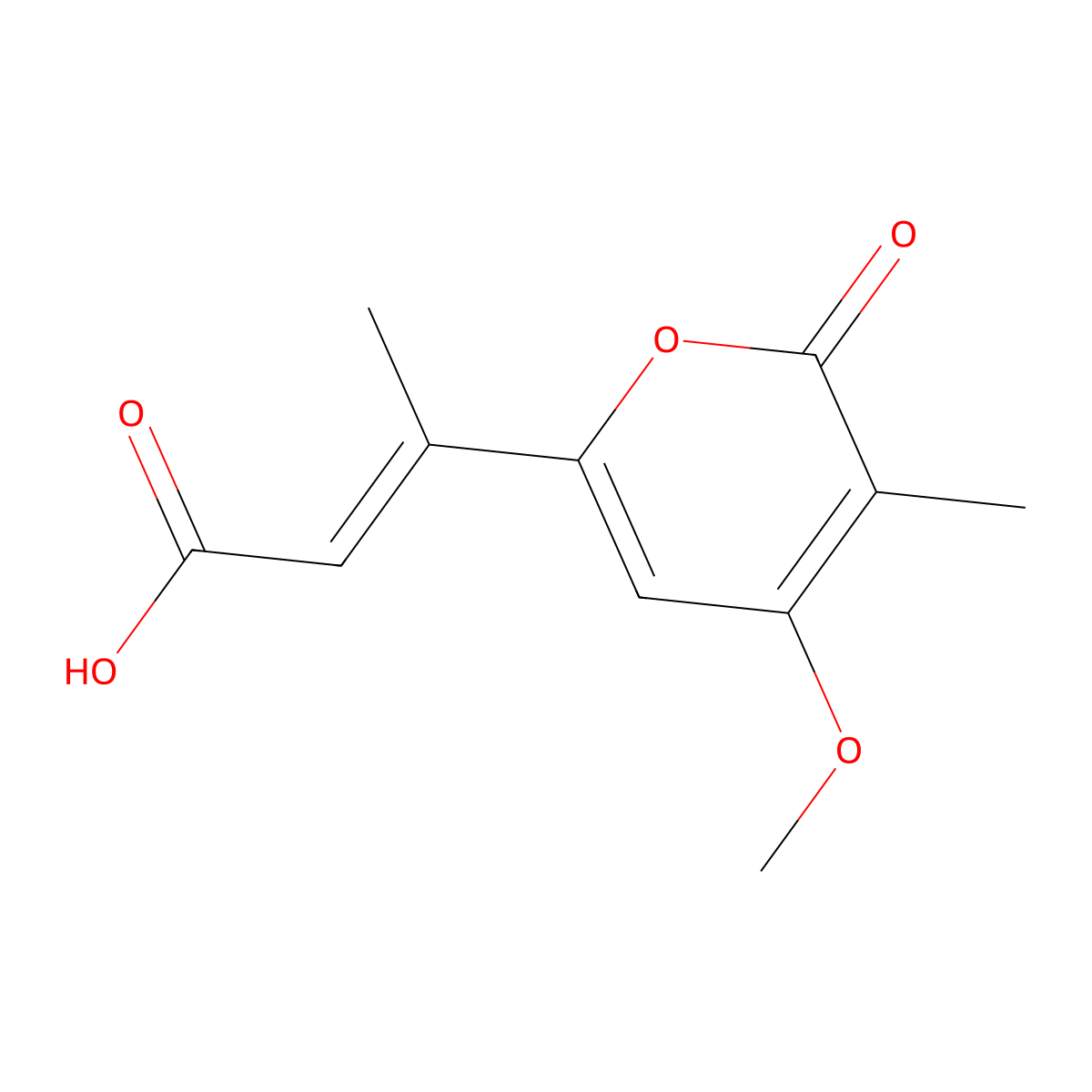 Acropyrone molecular structure, CAS 1381875-14-4