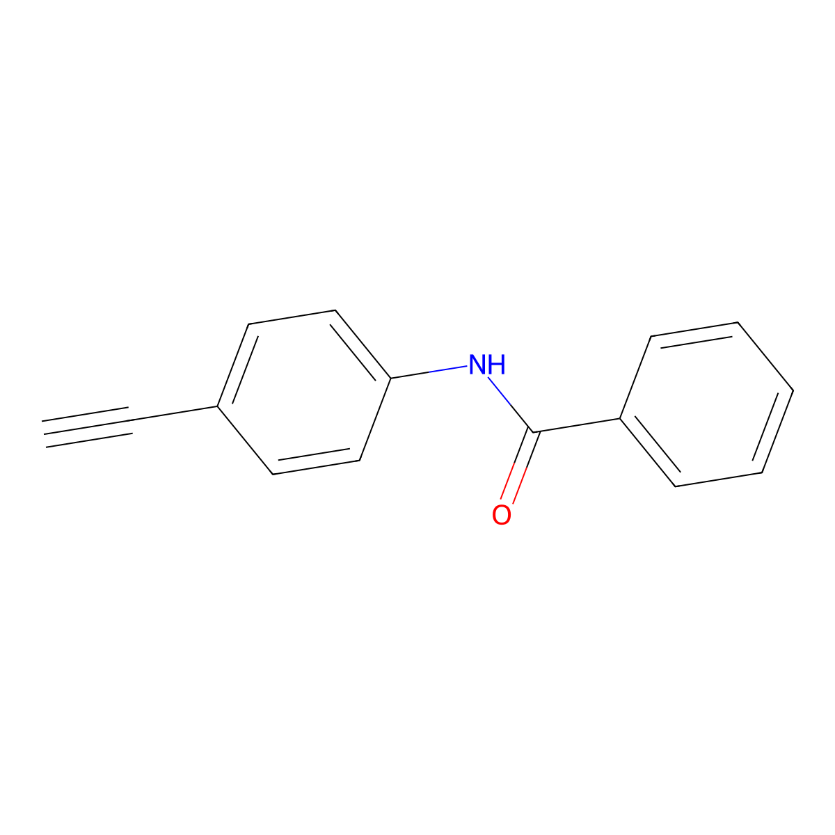 N-(4-Ethynylphenyl)benzamide molecular structure, CAS 138282-12-9