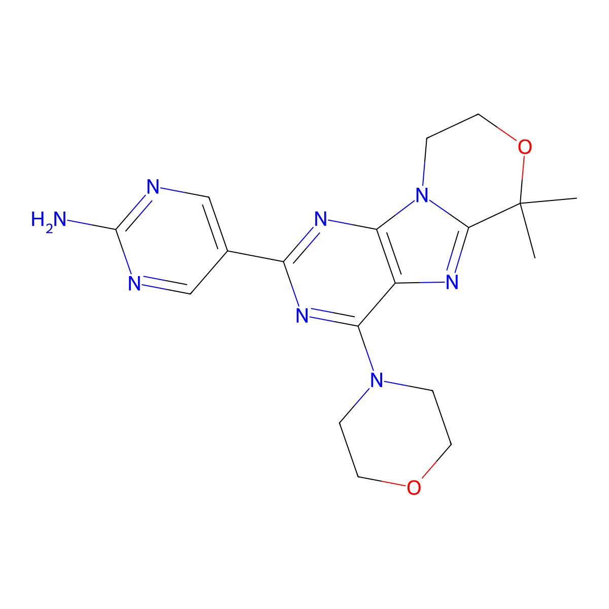 Paxalisib molecular structure, CAS 1382979-44-3