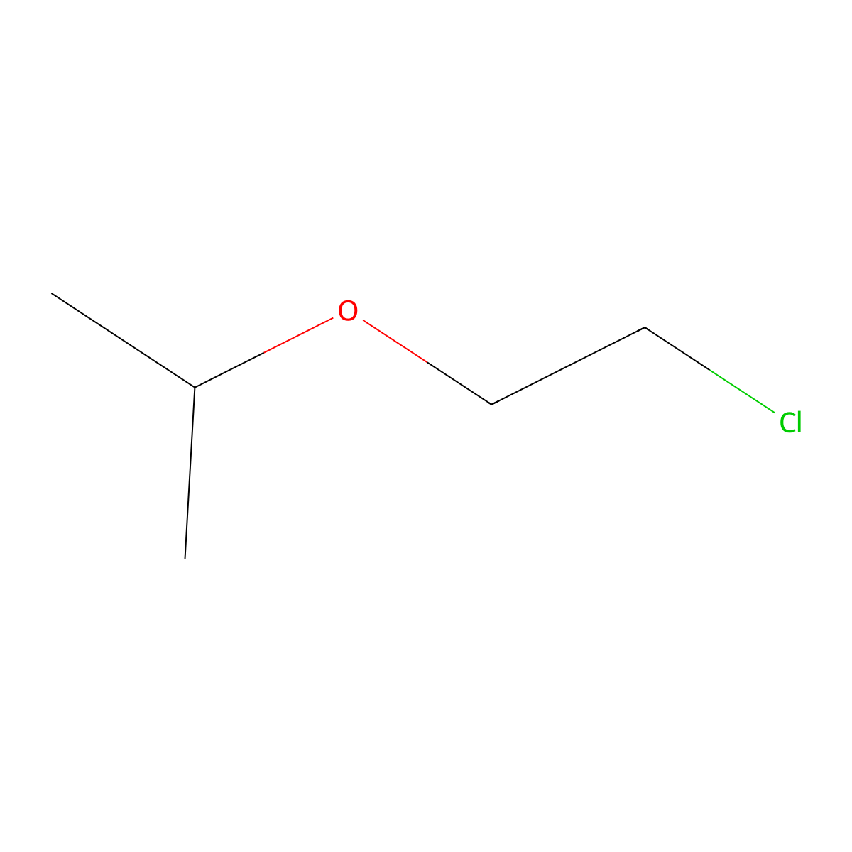 2-(2-Chloroethoxy)propane molecular structure, CAS 13830-12-1