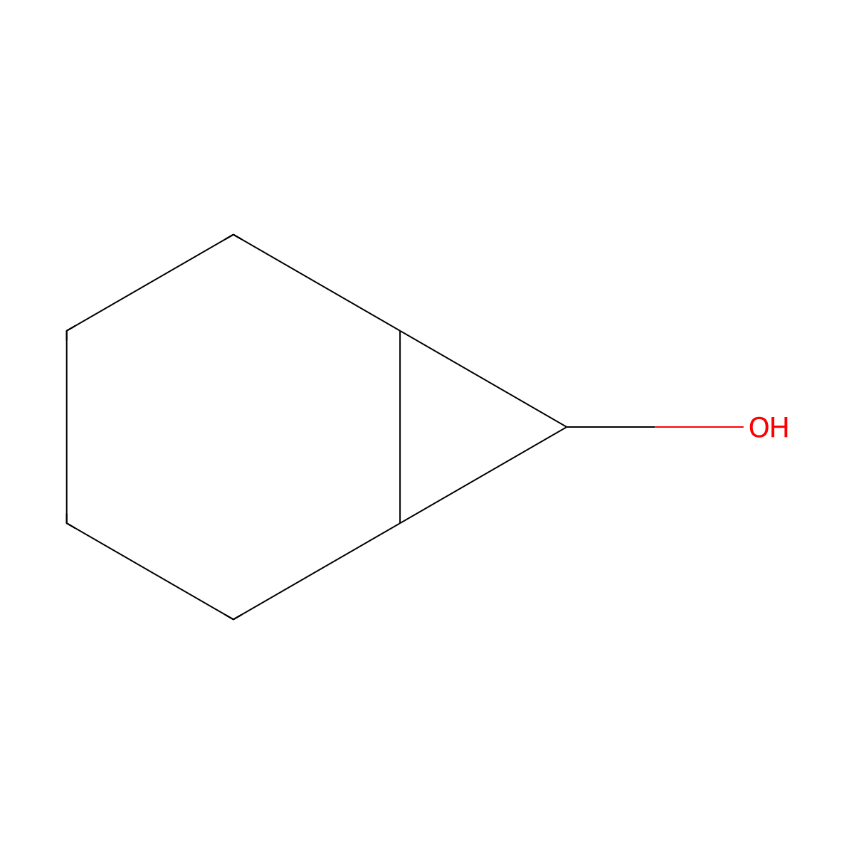 Bicyclo[4.1.0]heptan-7-ol molecular structure, CAS 13830-44-9