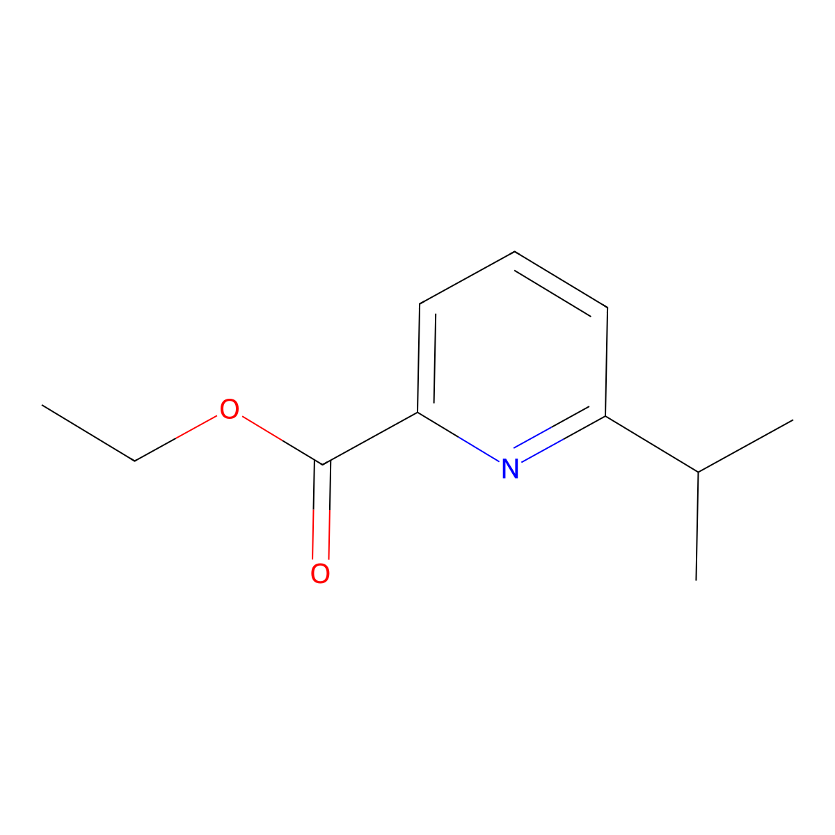 Ethyl 6-isopropylpicolinate molecular structure, CAS 1383473-07-1