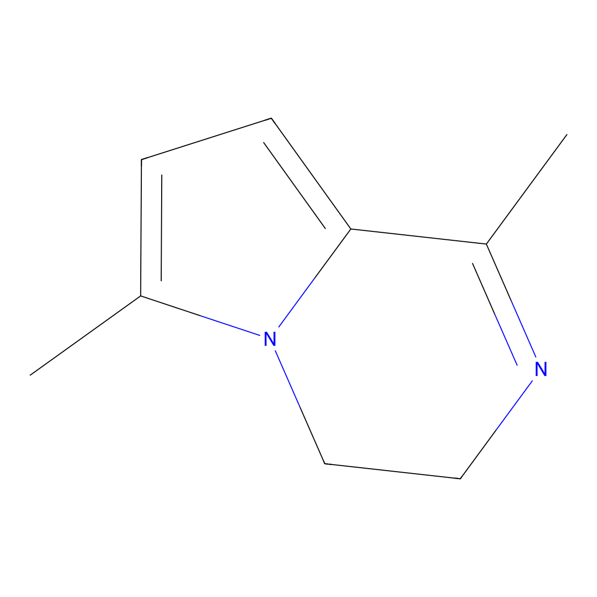 1,6-Dimethyl-3,4-dihydropyrrolo[1,2-a]pyrazine molecular structure, CAS 138350-44-4