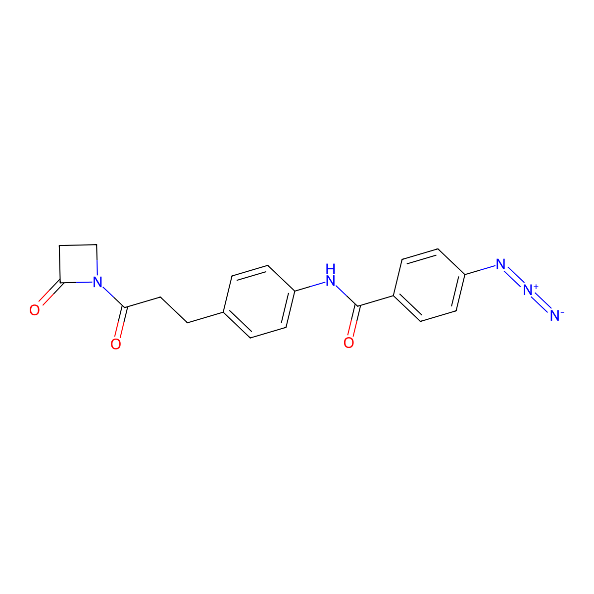 AZD-CO-C2-Ph-amido-Ph-azide molecular structure, CAS 1383544-71-5