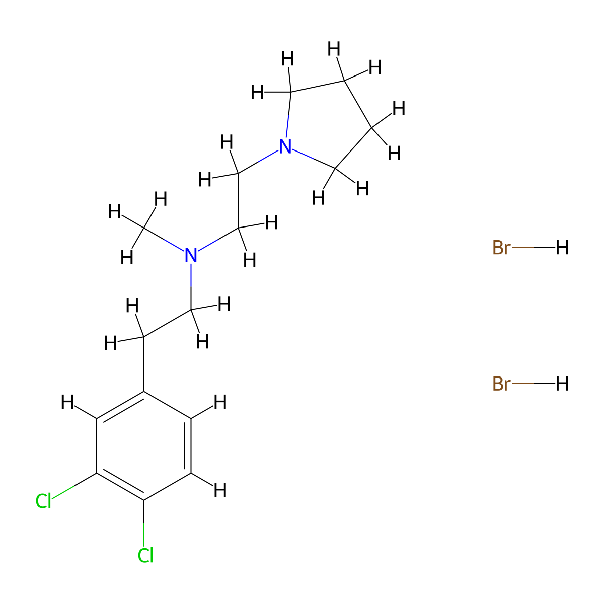 BD 1008 Dihydrobromide molecular structure, CAS 138356-09-9