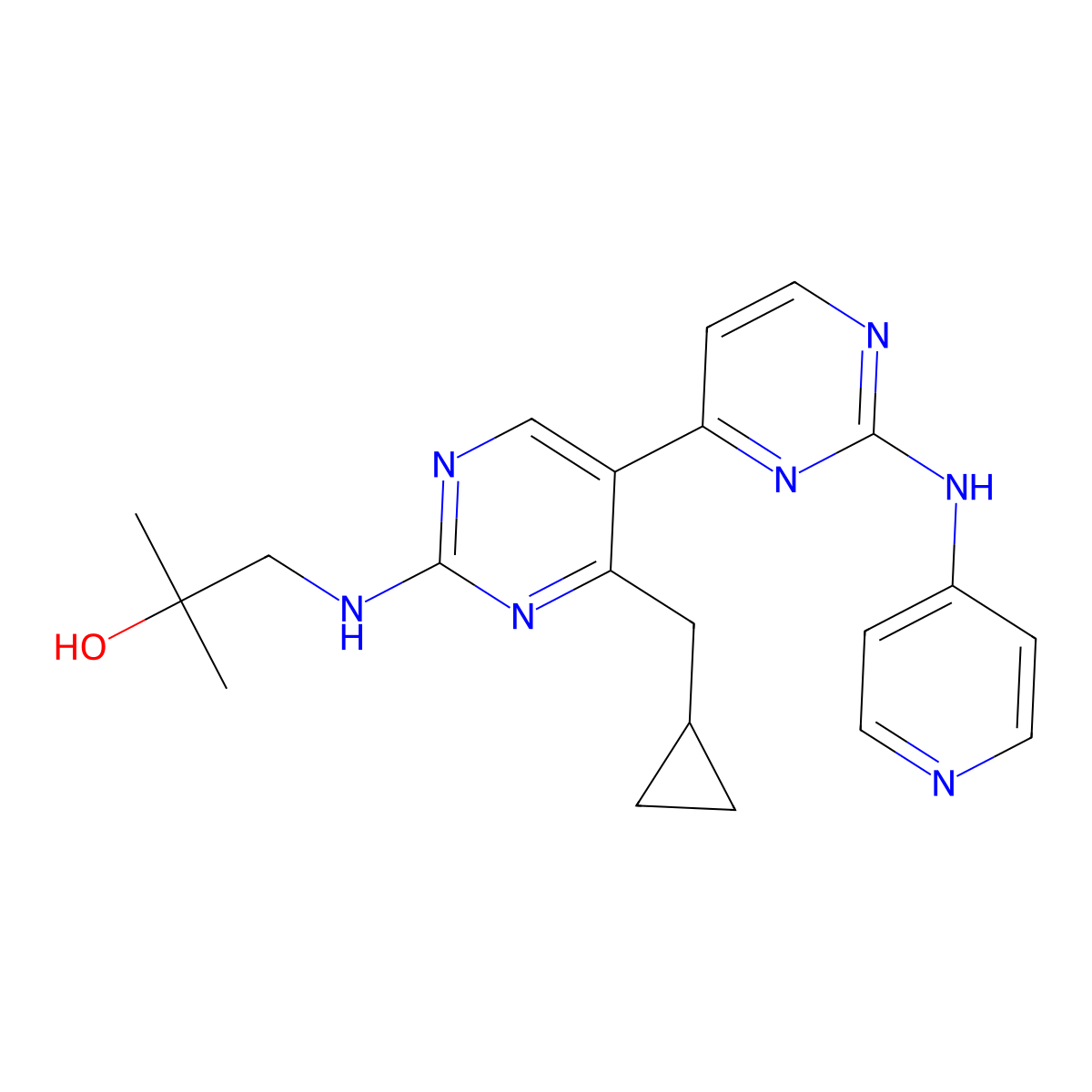 VPS34 inhibitor 1 molecular structure, CAS 1383716-46-8