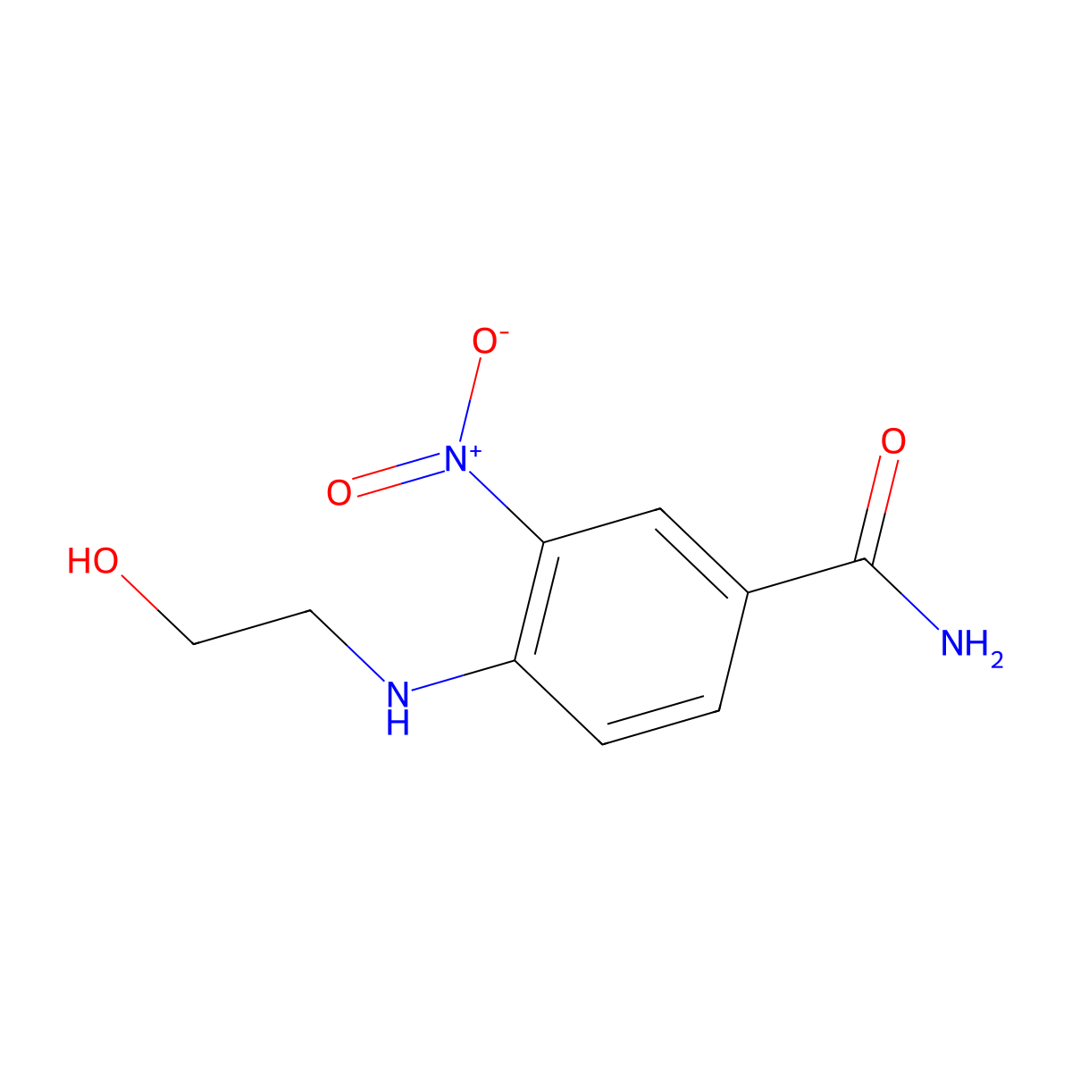 HC Yellow No. 15 molecular structure, CAS 138377-66-9