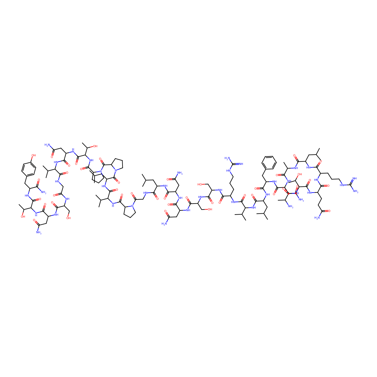 Amylin (8-37) (mouse, rat) molecular structure, CAS 138398-61-5