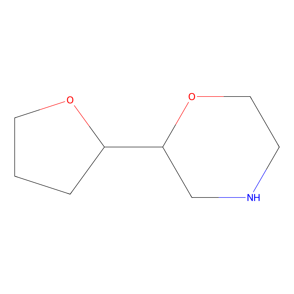 2-(Oxolan-2-yl)morpholine molecular structure, CAS 1384427-35-3