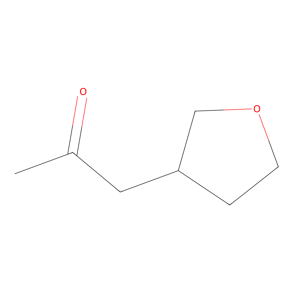 1-(Oxolan-3-yl)propan-2-one molecular structure, CAS 1384429-02-0