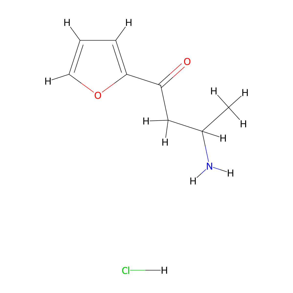 3-Amino-1-(furan-2-yl)butan-1-one hydrochloride molecular structure, CAS 1384582-24-4