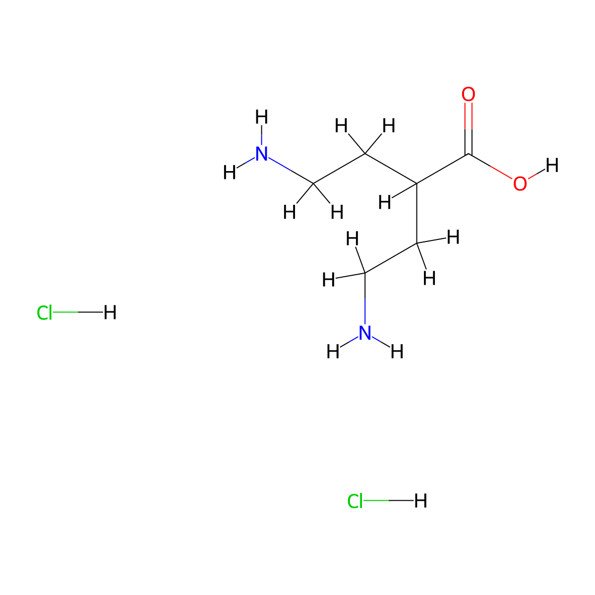 4-Amino-2-(2-aminoethyl)butanoic acid dihydrochloride molecular structure, CAS 1384651-82-4