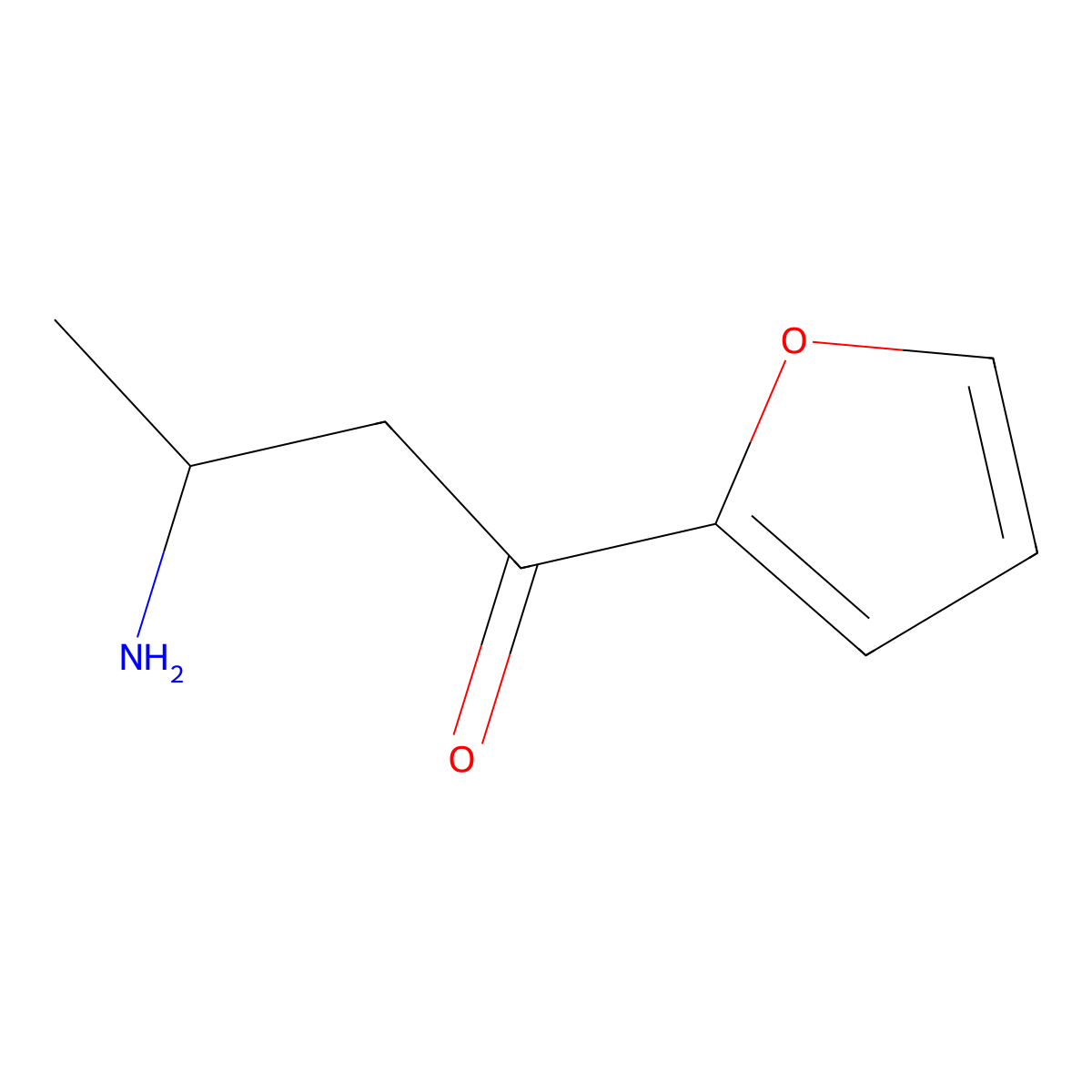 3-Amino-1-(furan-2-yl)butan-1-one molecular structure, CAS 1384782-49-3