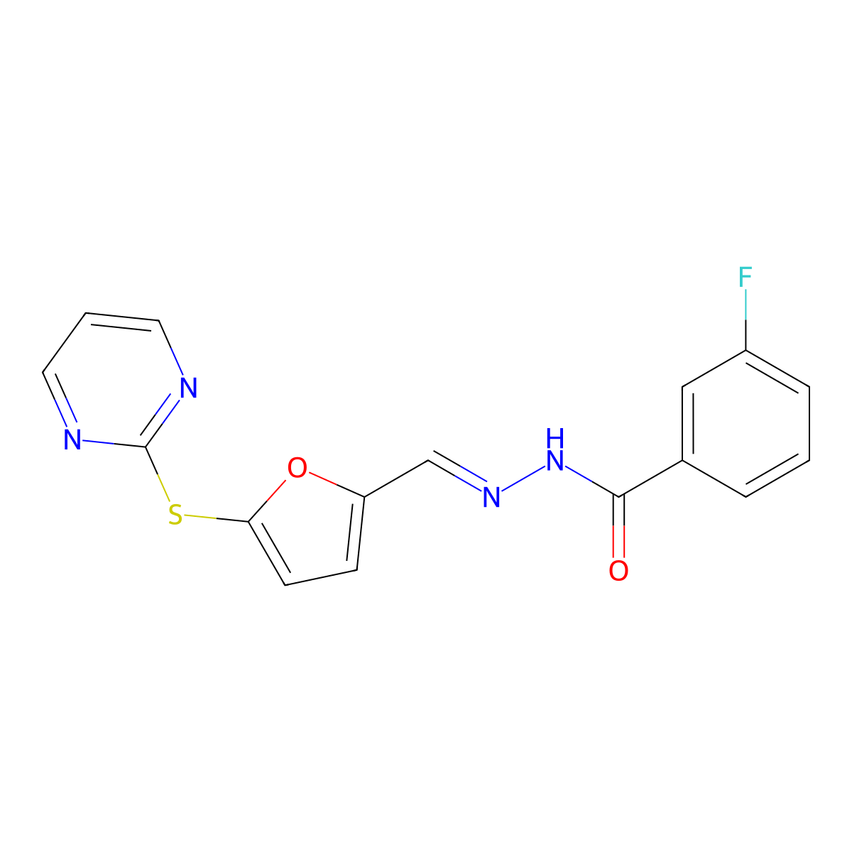 EYA2 inhibitor 9987 molecular structure, CAS 1384864-80-5
