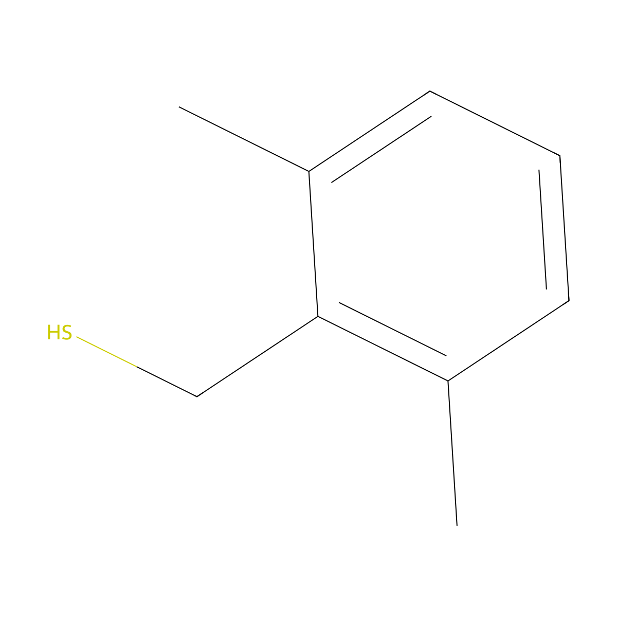 (2,6-Dimethylphenyl)methanethiol molecular structure, CAS 1384865-20-6