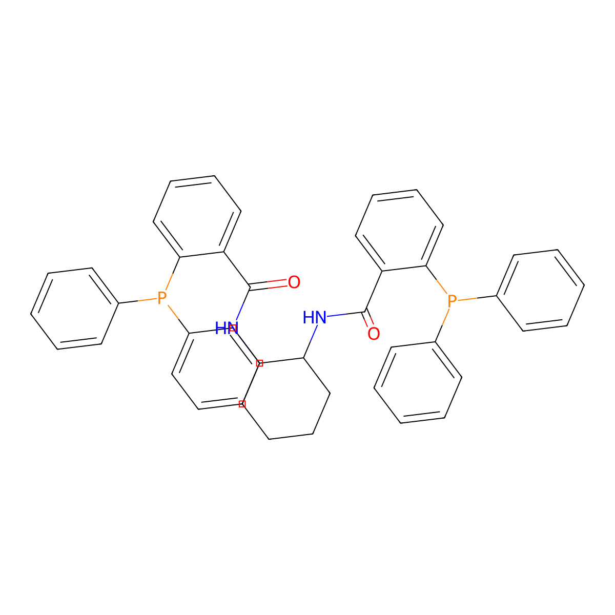 Trost Ligand molecular structure, CAS 138517-61-0