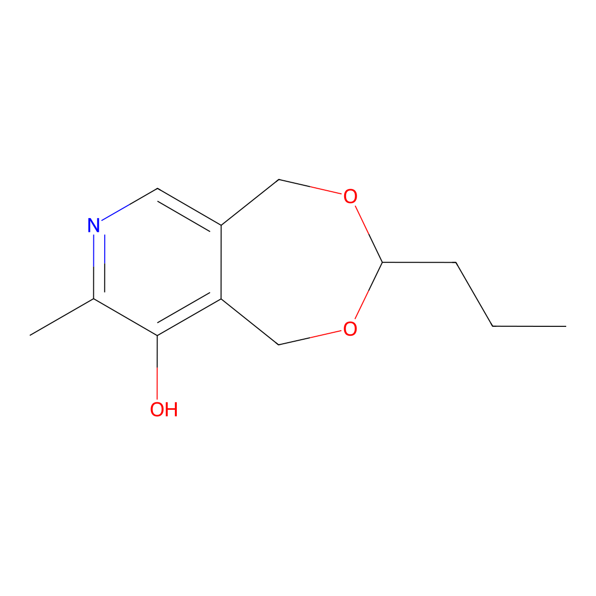 Vitamin B6 impurity 3 molecular structure, CAS 1385767-86-1